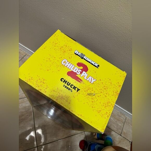 Medicom Toy Be@rbrick 1000 Chucky Bearbrick Child Play Child's GOOD GUY - Picture 4 of 10